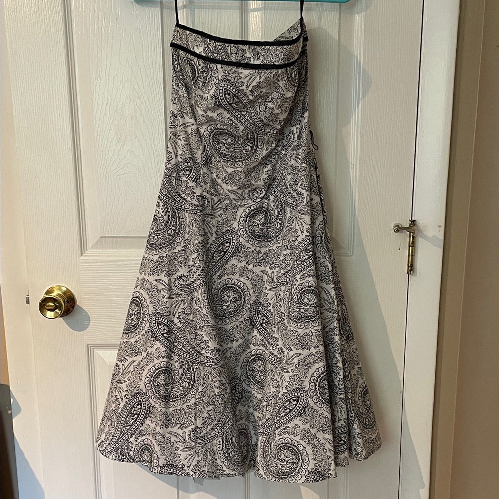 Ruby Rox Black and White Floral Dress